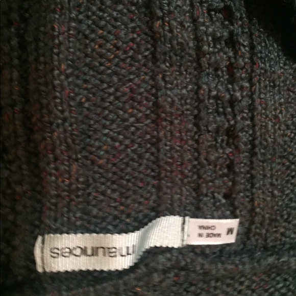 Roxy hooded tunic blue teal pre owned M - Picture 6 of 8